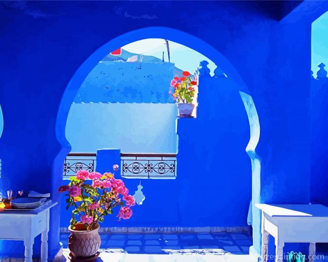Chafchaouen Morocco Paint By Numbers.jpg