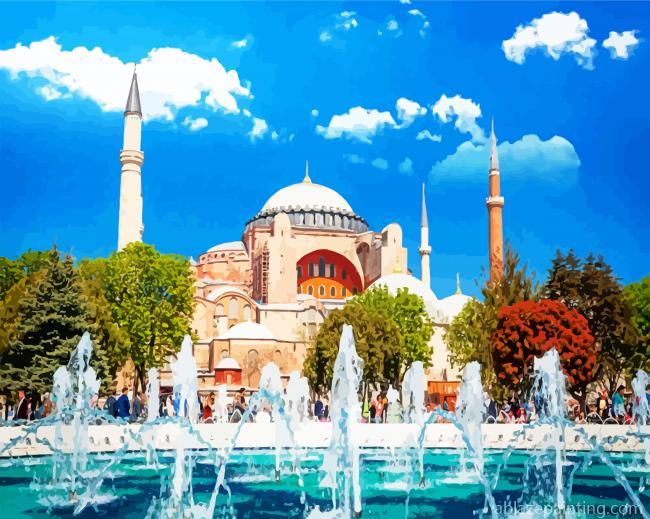 Aesthetic Hagia Sophia Istanbul Paint By Numbers.jpg