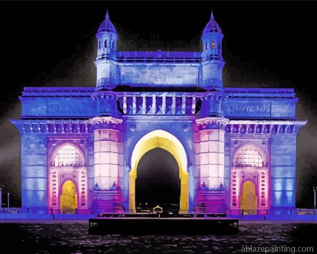 Gateway Of India Mumbai Paint By Numbers.jpg