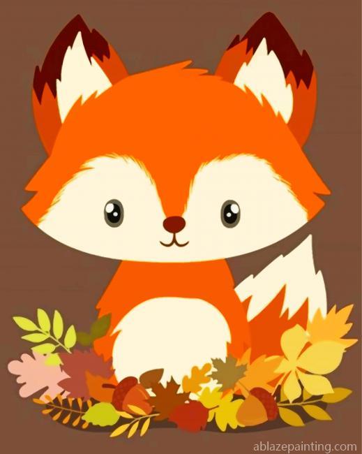 Cute Baby Fox Paint By Numbers.jpg