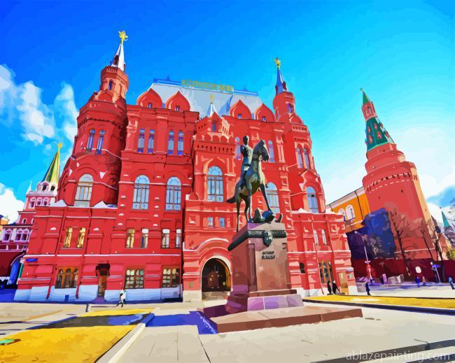 State Historical Museum In Moscow Paint By Numbers.jpg