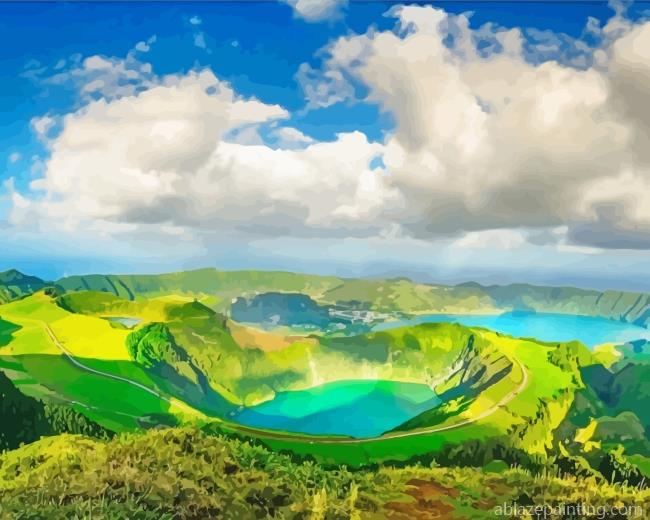 Azores Landscape Island Paint By Numbers.jpg