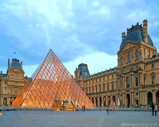 Louvre Museum Paris France Paint By Numbers.jpg