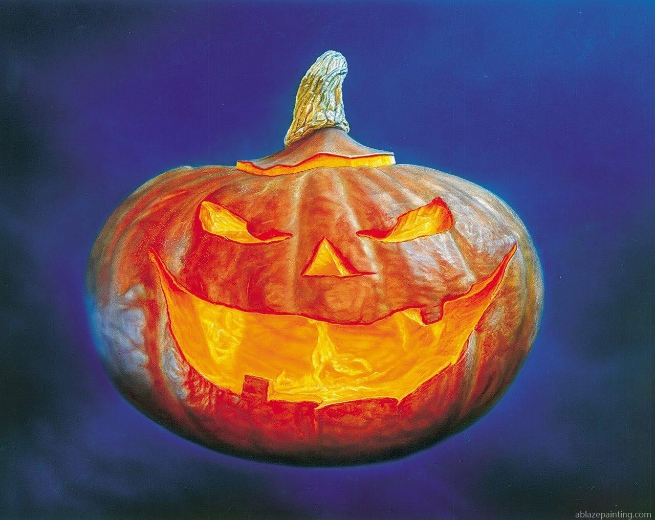Carved Pumpkin Still Life Paint By Numbers.jpg
