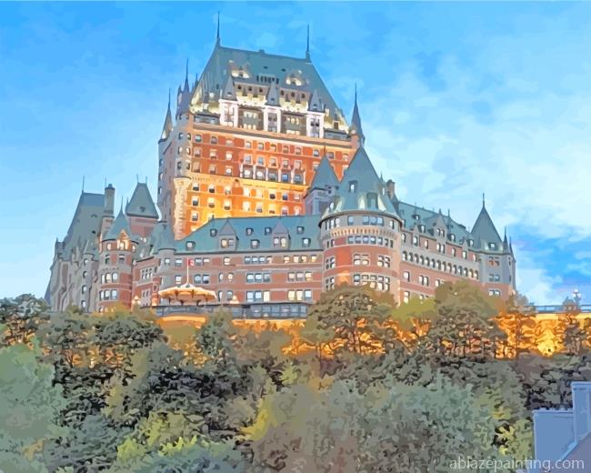 Fairmont Le Chateau Frontenac Castle Paint By Numbers.jpg