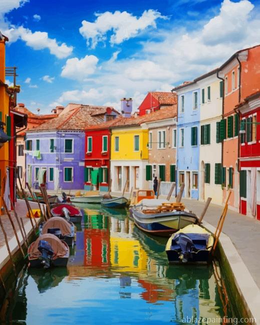 Burano Italy Venice Cities Paint By Numbers.jpg