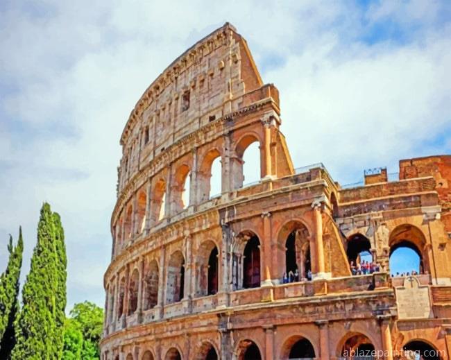 The Colosseum In Rome Monuments Paint By Numbers.jpg