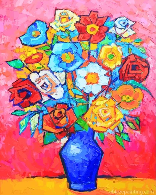 Flowers Bouquet Art Paint By Numbers.jpg