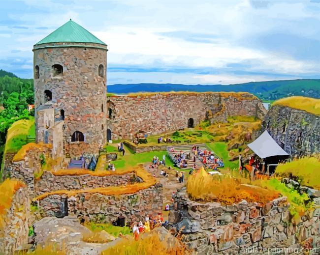 Bohus Fortress Gothenburg Paint By Numbers.jpg