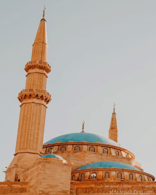 Mohammad Al Amin Mosque Beirut Lebanon New Paint By Numbers.jpg