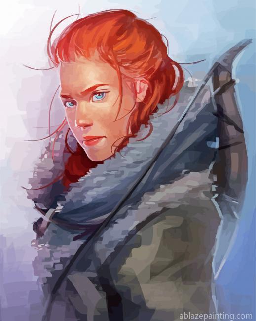Aesthetic Ygritte Art Paint By Numbers.jpg