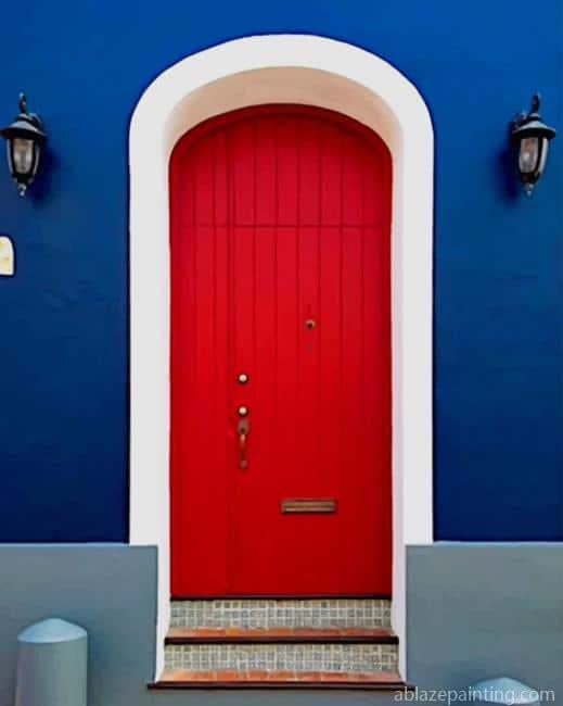 Beautiful Red Door New Paint By Numbers.jpg