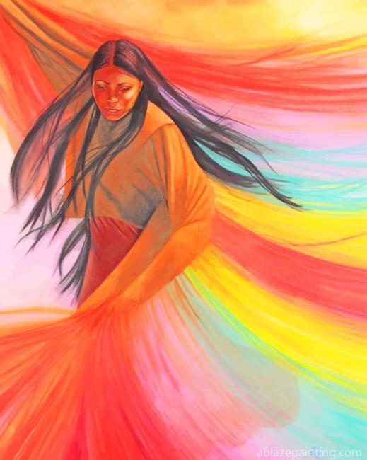 Colorful Native Woman Art New Paint By Numbers.jpg