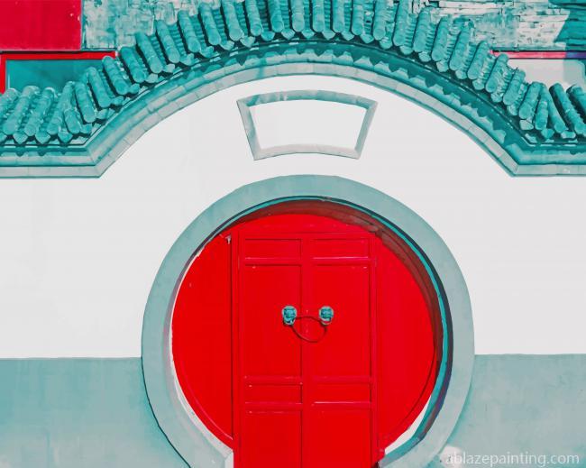 Chinese Red Gate New Paint By Numbers.jpg