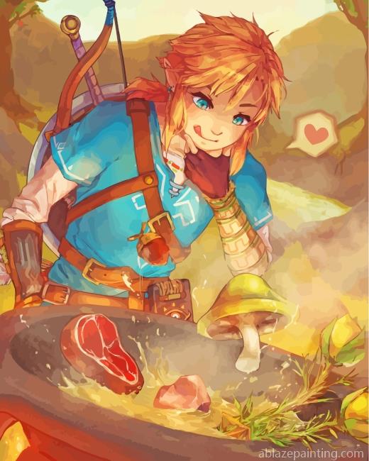 Link Breath Of The Wild Cooking Paint By Numbers.jpg