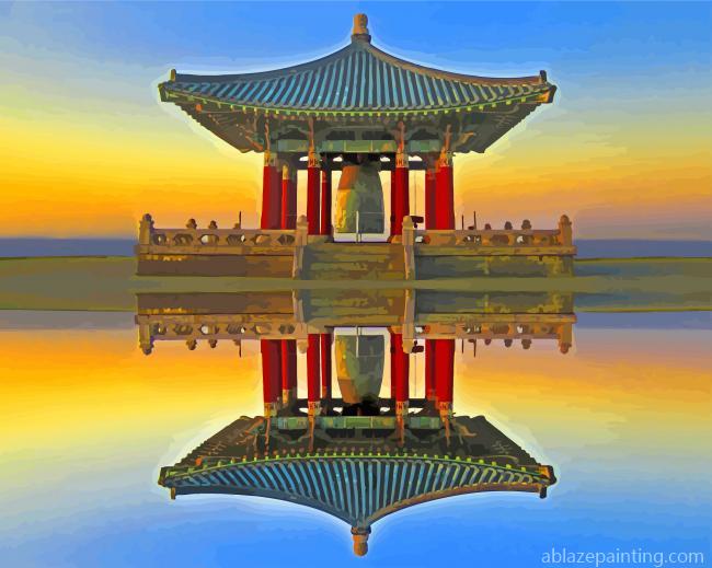 Korean Friendship Bell Reflection San Padro Paint By Numbers.jpg