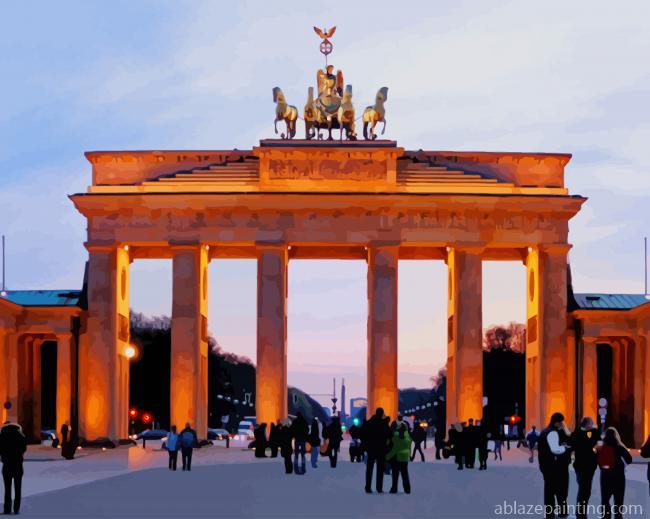 Brandenburg Gate Germany New Paint By Numbers.jpg