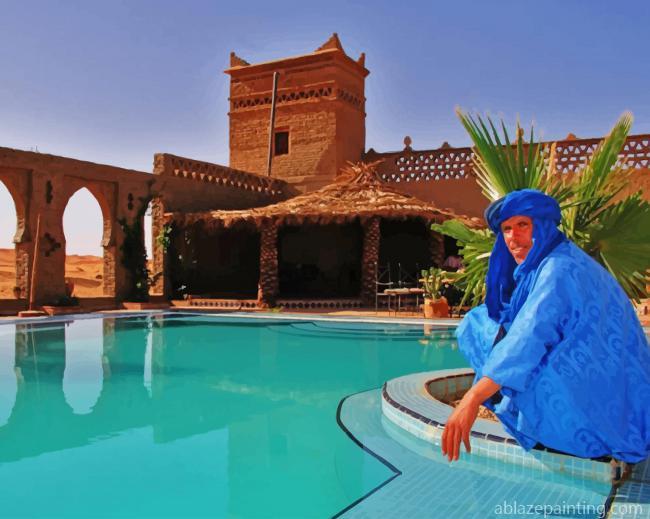 Traditional Moroccan Kasbah New Paint By Numbers.jpg