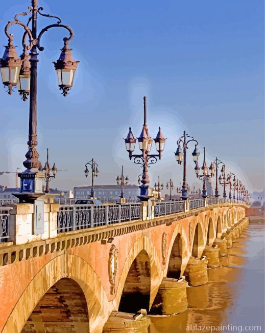 Bordeaux Pont De Pierre Paint By Numbers.jpg