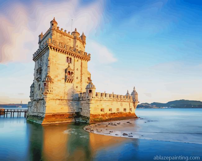 Belem Tower Garden New Paint By Numbers.jpg