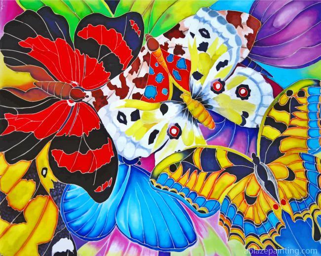 Colorful Butterflies Art Paint By Numbers.jpg