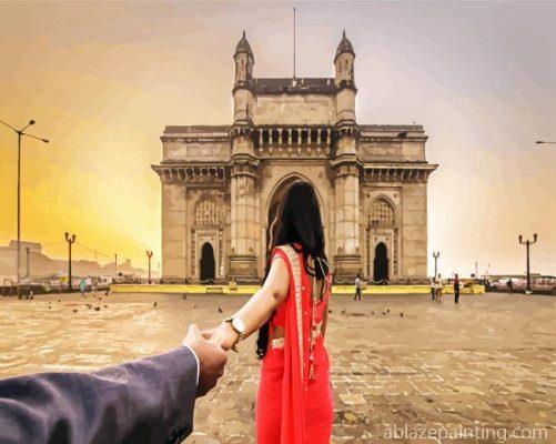 Follow Me To Gateway Of India Paint By Numbers.jpg