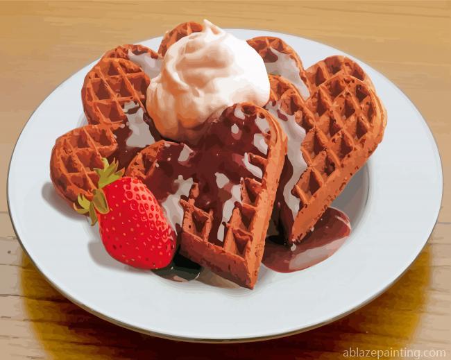 Chocolate Waffles Paint By Numbers.jpg