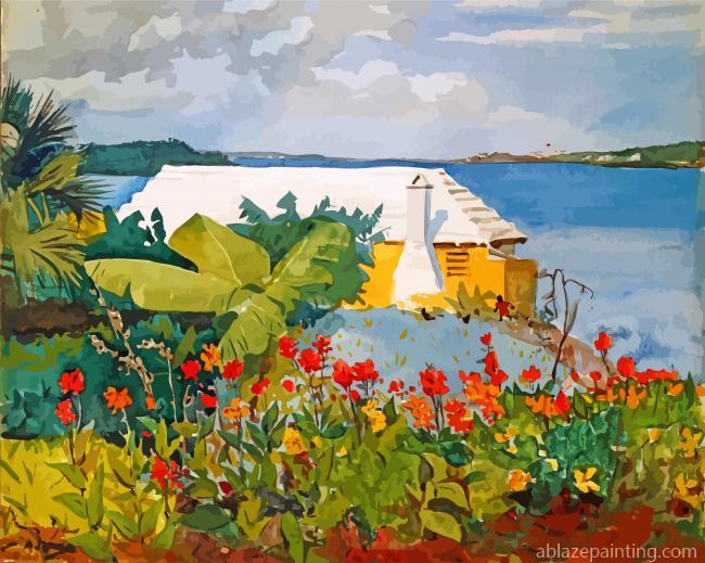 Flower Garden And Bungalow Winslow Homer Paint By Numbers.jpg