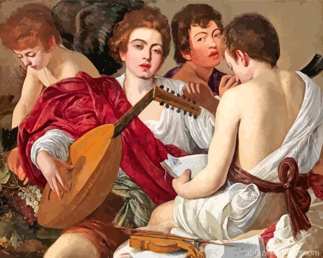 The Musicians Caravaggio Paint By Numbers.jpg