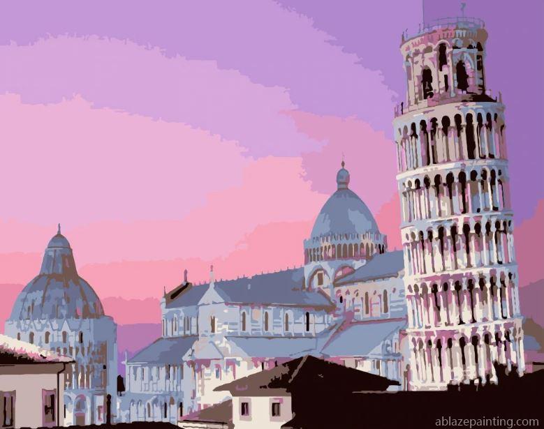Leaning Tower Of Pisa Cities Paint By Numbers.jpg