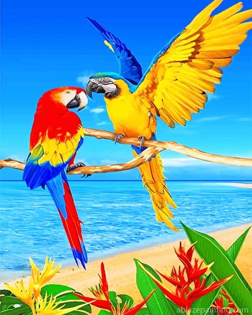Colorful Parrots New Paint By Numbers.jpg