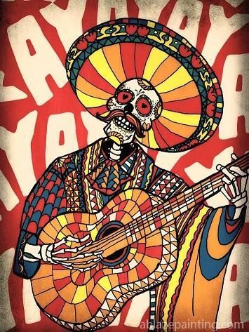 Mexican Musician People Paint By Numbers.jpg