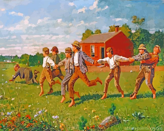 Snap The Whip Winslow Homer Paint By Numbers.jpg