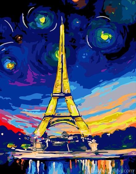 Paris And The Stars Cities Paint By Numbers.jpg