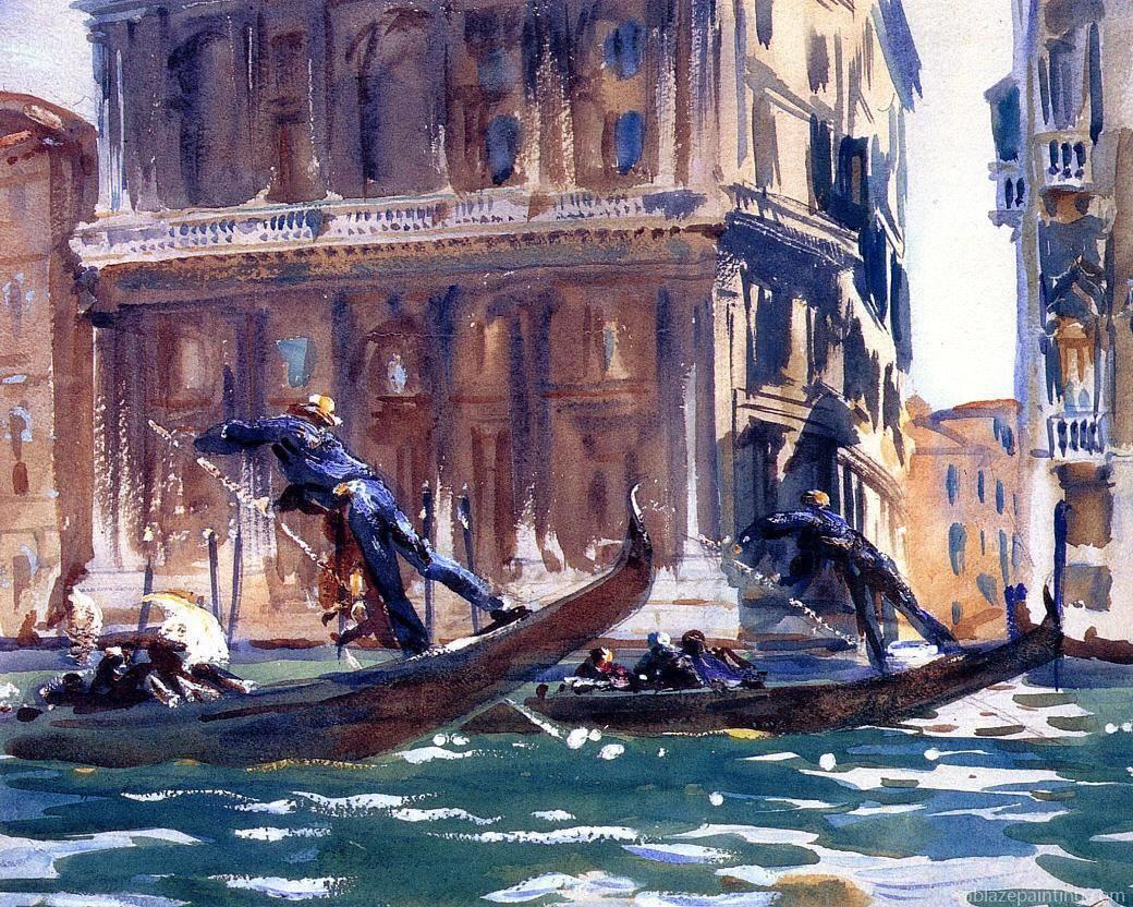 On The Grand Canal In Venice Cities Paint By Numbers.jpg