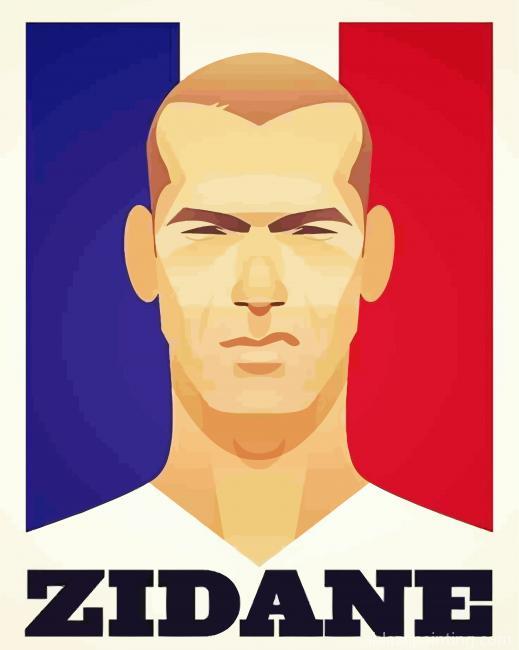 Zinedine Zidane Poster Paint By Numbers.jpg