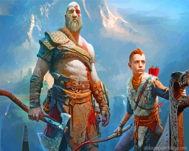 God Of War Game Paint By Numbers.jpg