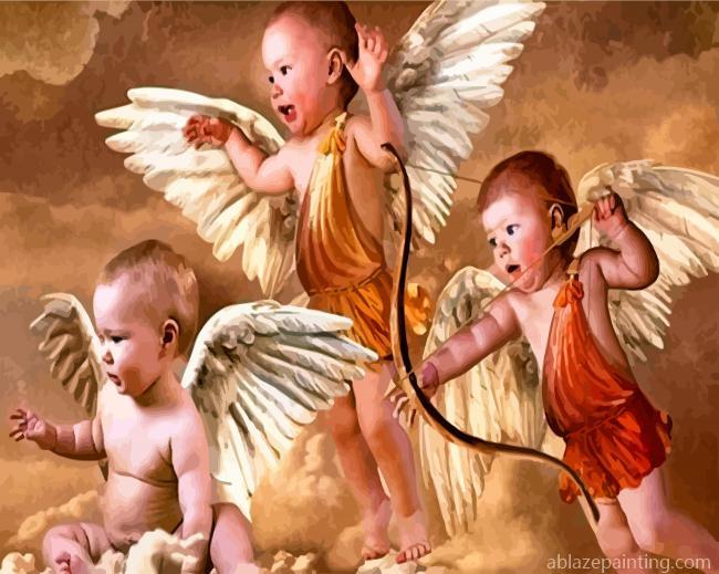 Cherubs Angels Babies Paint By Numbers.jpg