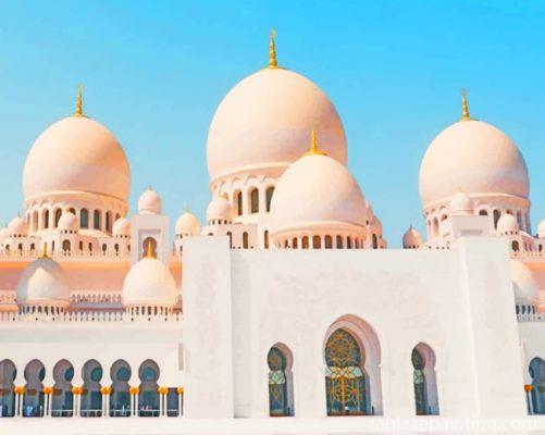 Zayed Mosque Abu Dhabi Paint By Numbers.jpg