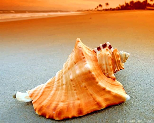 Conch Seashell Paint By Numbers.jpg