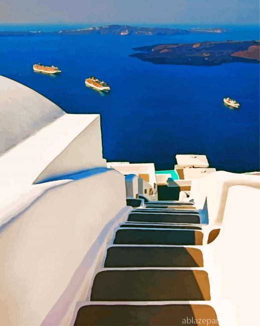 Thira Greece Paint By Numbers.jpg