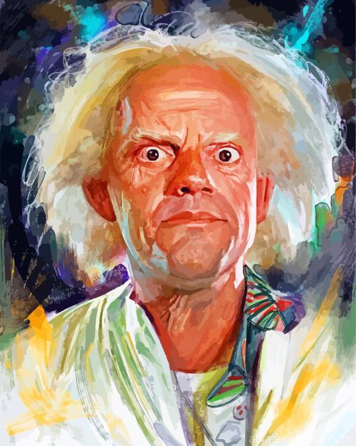 Back To The Future The Doctor Paint By Numbers.jpg