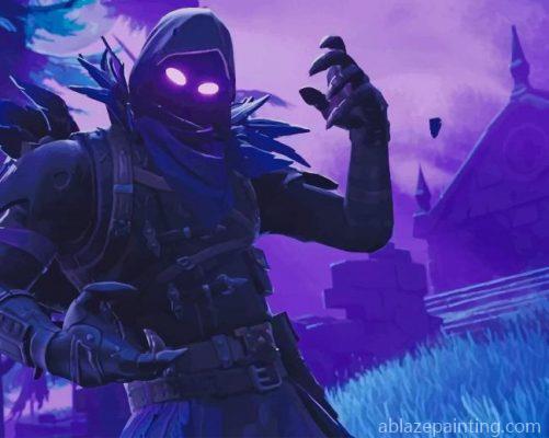 Raven Fortnite Battle Royale Game Paint By Numbers.jpg