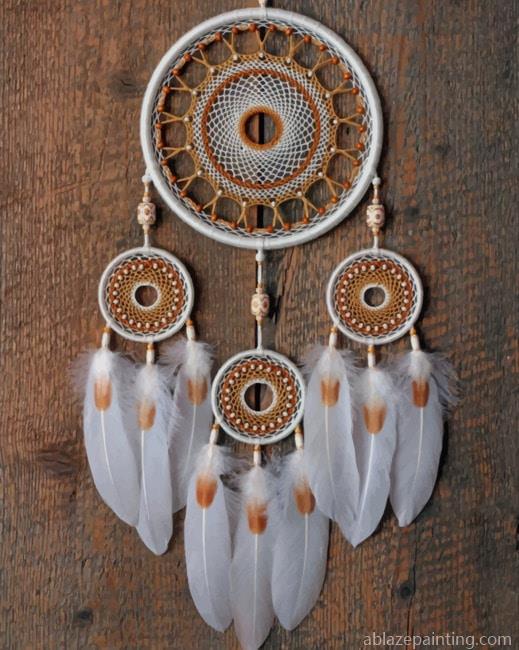 White Dream Catcher New Paint By Numbers.jpg