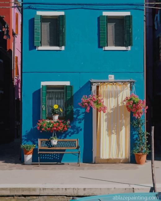 Aesthetic Blue House New Paint By Numbers.jpg