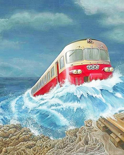 Train In The Water New Paint By Numbers.jpg