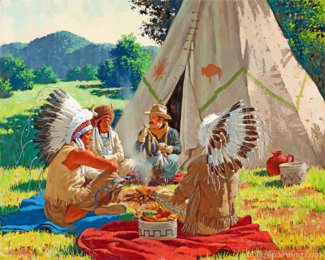 Native Indians Paint By Numbers.jpg
