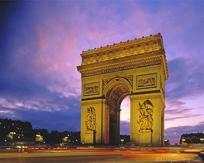 Arc De Triomphe Monument New Paint By Numbers.jpg