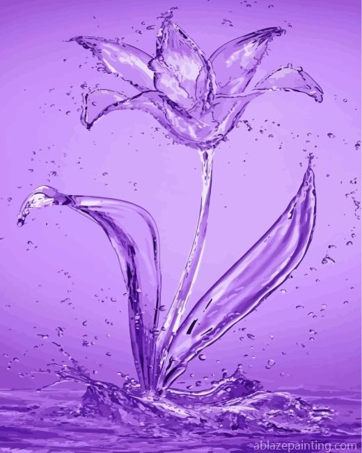 Water Drop Flower Paint By Numbers.jpg