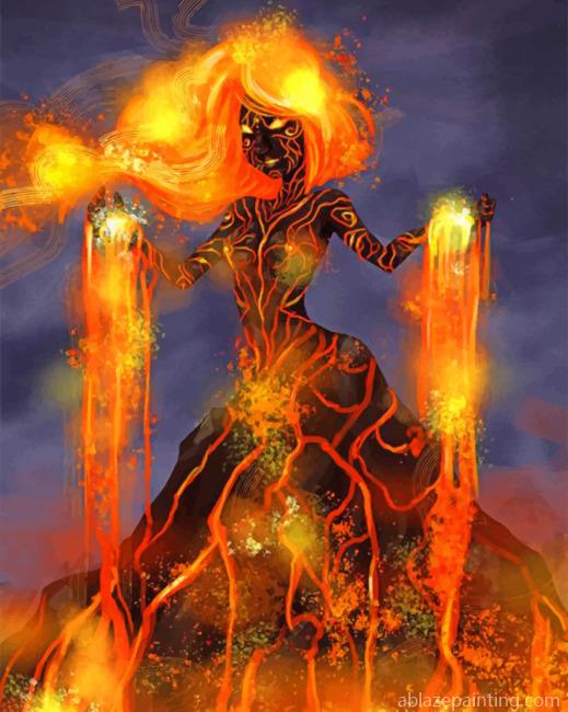 Volcano Woman Paint By Numbers.jpg